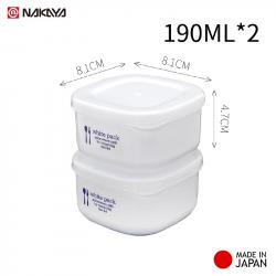 Set 02 hộp đựng thực phẩm White Pack 190ml_11