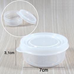 Set 04 hộp trữ thức ăn dặm cho bé Nakaya S 70mlx4_5