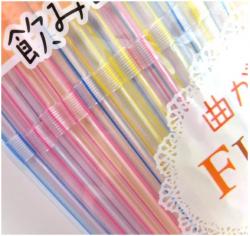 Set 100 chiếc ống hút Flexible Straw Ø6mmx210mm_9