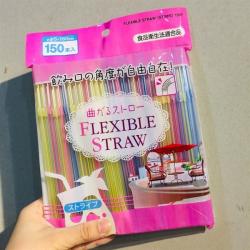 Set 150 chiếc ống hút Flexible Straw Ø5mmx180mm_10