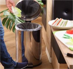 Thùng rác inox chân đạp Pearl Life Charis II Pale 20L_6