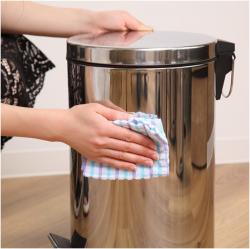 Thùng rác inox chân đạp Pearl Life Charis II Pale 5L_10