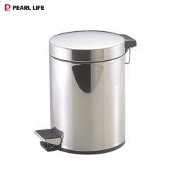 Thùng rác inox chân đạp Pearl Life Charis II Pale 5L_A