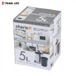 Thùng rác inox chân đạp Pearl Life Charis II Pale 5L_13
