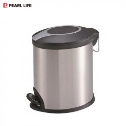 Thùng rác inox chân đạp Pearl Life Slim Pedal Pale 5L_A