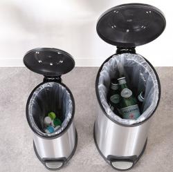 Thùng rác inox chân đạp Pearl Life Slim Pedal Pale 5L_15