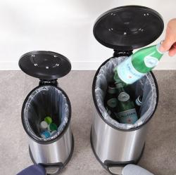 Thùng rác inox chân đạp Pearl Life Slim Pedal Pale 5L_16