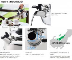 Ấm đun nước bếp từ Yoshikawa Kettle 2.6L - Có còi báo sôi_10