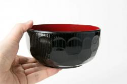 Bát nhựa tròn cao cấp Kurouchi Black Ø147mm_6