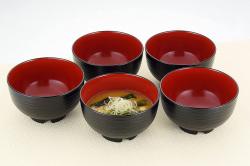 Bát nhựa tròn cao cấp Sensuji Black Ø113mm_3