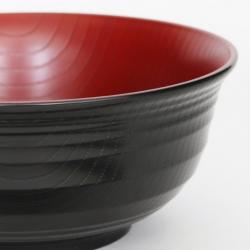 Bát nhựa tròn vân gỗ Yamanaka Ø183mm_3