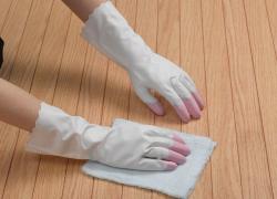 Găng tay cao su St. Family Vinyl Anti-Virus size S - Hồng_2