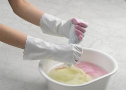 Găng tay cao su St. Family Vinyl Anti-Virus size S - Hồng_4