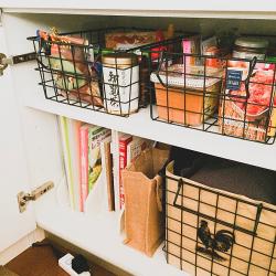 Giỏ sắt décor đựng đồ đa dụng Seiwa Pro_8