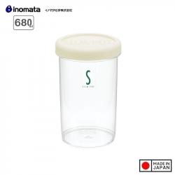 Hộp đựng đồ khô Slim Pot 680ml - nắp trắng_A