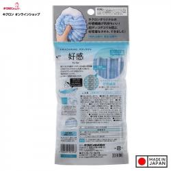 Khăn tắm kỳ lưng cao cấp Kikulon Azawari - Xanh_10