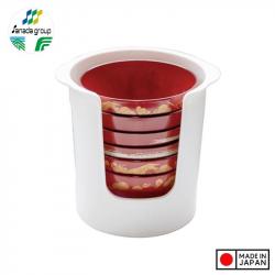 Khay đựng bát đĩa cất gọn Sanada Ø14.9cm_11