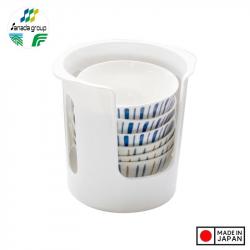 Khay đựng bát đĩa cất gọn Sanada Ø14.9cm_9
