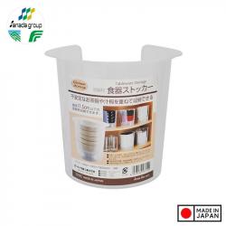 Khay đựng bát đĩa cất gọn Sanada Ø14.9cm_A