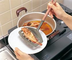 Xẻng vớt/ lật thực phẩm Inomata 276mm_2