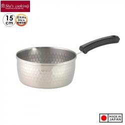 Nồi inox dùng cho bếp từ Yukihira Aji Ichi Ø15cm_11