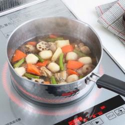 Nồi inox dùng cho bếp từ Yukihira Aji Ichi Ø20cm_9