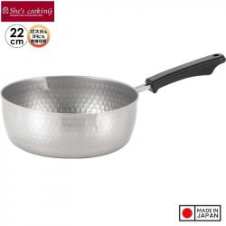 Nồi inox dùng cho bếp từ Yukihira Aji Ichi Ø22cm_11