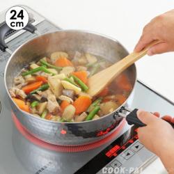 Nồi inox dùng cho bếp từ Yukihira Aji Ichi Ø24cm_10