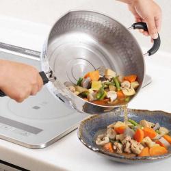 Nồi inox dùng cho bếp từ Yukihira Aji Ichi Ø24cm_3