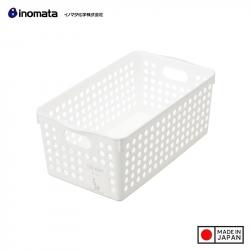 Rổ đựng đồ đa dụng Inomata size M - White_A