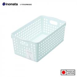 Rổ đựng đồ đa dụng Inomata size M - Light Blue_A