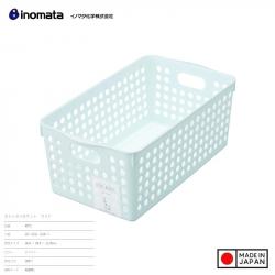 Rổ đựng đồ đa dụng Inomata size M - Light Blue_3