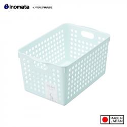 Rổ đựng đồ đa dụng Inomata size XL - Light Blue_A