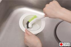 Bàn chải chà góc chữ L Kokubo - Màu trắng_2