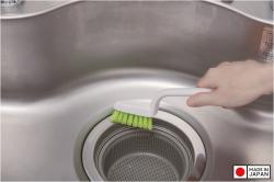 Bàn chải cọ đầu vát chữ V - Màu trắng_2