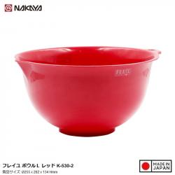 Chậu lót Nakaya Freille size L - Màu đỏ_A