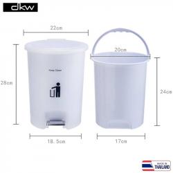 Thùng rác nhựa đạp chân 10lit_3