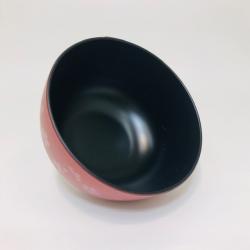 Bát nhựa tròn họa tiết hoa anh đào (Ø11×6.5cm)-bát đỏ_3