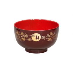 Bát nhựa tròn họa tiết lá kim (Ø11×6.5cm)_2