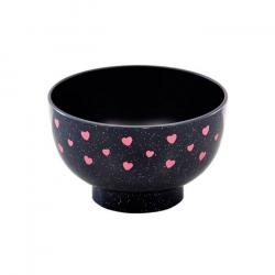 Bát nhựa tròn họa tiết trái tim (Ø11×6.8cm)_2