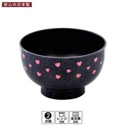 Bát nhựa tròn họa tiết trái tim (Ø11×6.8cm)_9