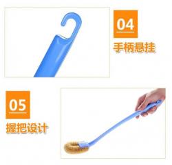 Chổi cọ toilet, nhà vệ sinh đầu xơ dừa 43cm_7