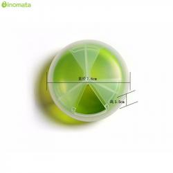 Hộp đựng thuốc viên Marukin (Lime Green)_10