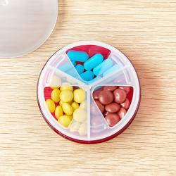 Hộp đựng thuốc viên Marukin (Violet)_4