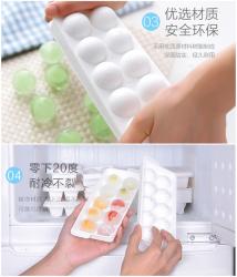 Khay làm đá delijoy Yukipon Petit Ball 10 viên tròn_4