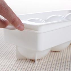 Khay làm đá delijoy Yukipon Petit Ball 10 viên tròn_6