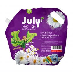 Nước giặt xả July 2X Vivid Purple - 1800ml - Tím_5