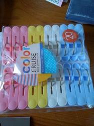 Set 20 kẹp phơi quần áo Color Cruise_8