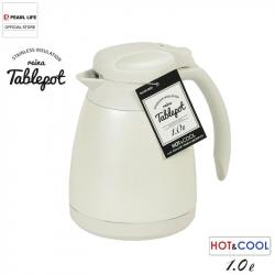 Bình nước giữ nhiệt Tablepot 1.0L - Màu trắng_A