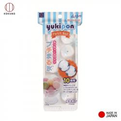 Khay làm đá delijoy Yukipon Petit Ball 10 viên tròn_A